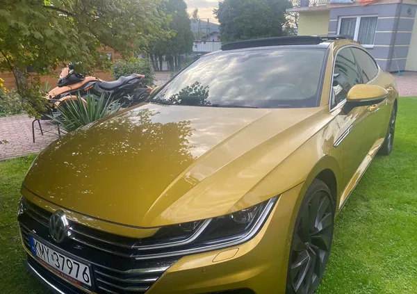 samochody osobowe Volkswagen Arteon cena 111000 przebieg: 153911, rok produkcji 2017 z Chęciny